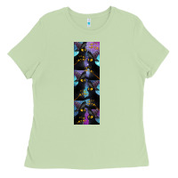 Matcha Black Cat Halloween Ladies Tee - LillyAllenDesigns