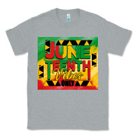 Heather Grey juneteenth vibes only tumbler Classic Tee - BarkalooDesign
