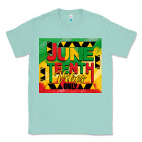 Seafoam juneteenth vibes only tumbler Classic Tee - BarkalooDesign