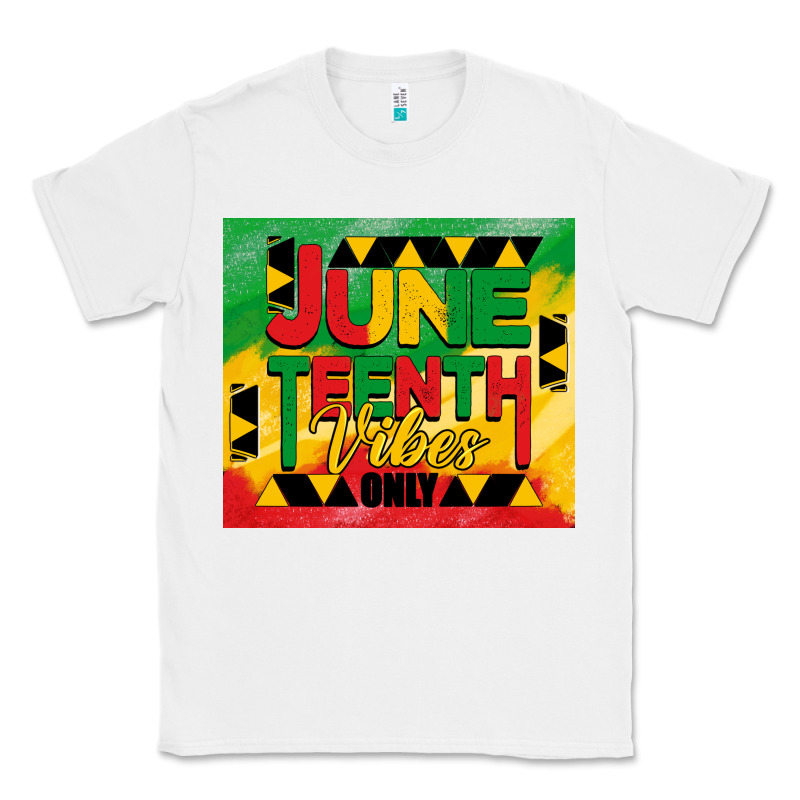 Juneteenth Vibes Only Tumbler Classic Tee by BarkalooDesign | Teevron