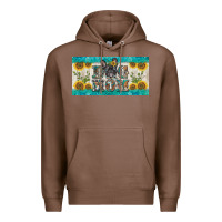 Chestnut dog mom french  bulldog license plate template Premium Hoodie - BarkalooDesign