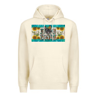 Sandshell dog mom french  bulldog license plate template Premium Hoodie - BarkalooDesign