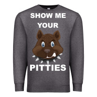 Charcoal Heather Show Me Your pitties Premium Sweatshirt - Bettercallsaul