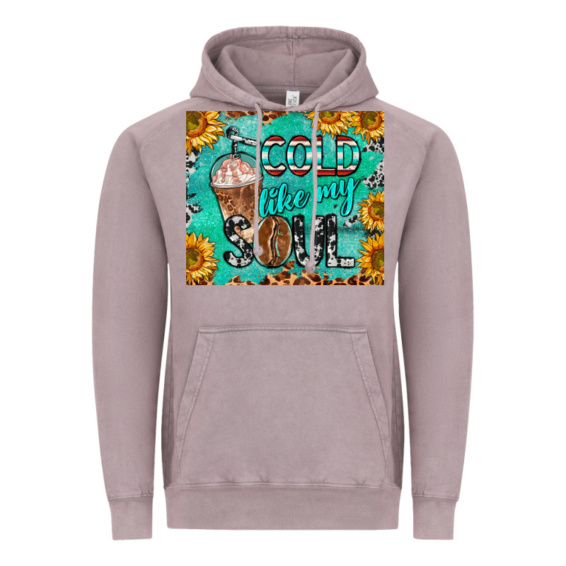 Cold Like My Soul Vintage Hoodie by BarkalooDesign | Teevron
