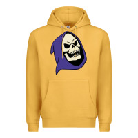 Mustard SKELETOR Premium Hoodie - linhVisuals
