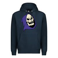 Navy SKELETOR Premium Hoodie - linhVisuals