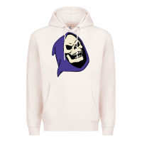 Pale Pink SKELETOR Premium Hoodie - linhVisuals