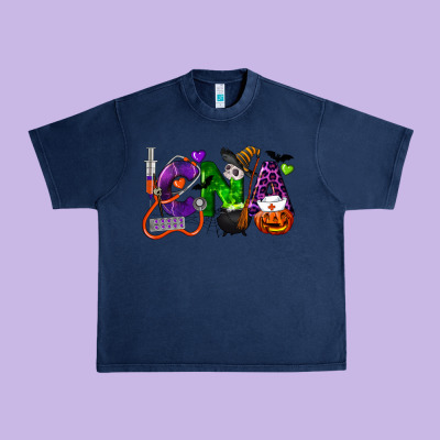 Halloween Cna Certified Nursing Assistant Urban Heavy Tee Designed By Lillyallendesigns