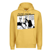 Antique Gold putin trump original goo parody Premium Hoodie - linhVisuals