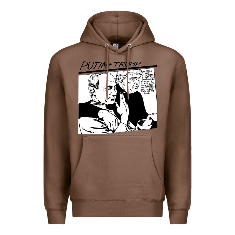Putin Trump Original Goo Parody Premium Hoodie by linhVisuals | Teevron
