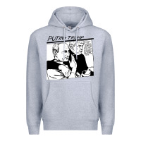Heather Grey putin trump original goo parody Premium Hoodie - linhVisuals