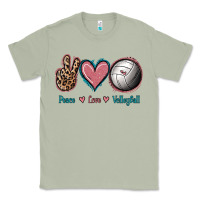 Matcha Peace Love Volleyball Classic Tee - Jasminsmagicworld