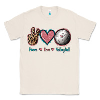 Natural Peace Love Volleyball Classic Tee - Jasminsmagicworld