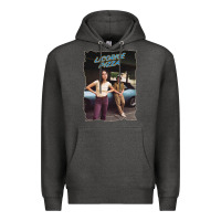 Charcoal Heather licoric new pizza Premium Hoodie - linhVisuals