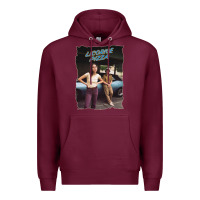 Burgundy licoric new pizza Premium Hoodie - linhVisuals