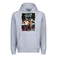 Heather Grey licoric new pizza Premium Hoodie - linhVisuals