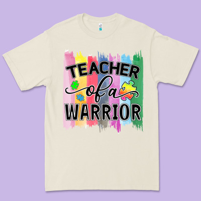 Teacher Of A Warrior Premium Tee Designed By Cowhidedigitalart