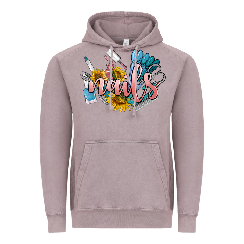 Nails Vintage Hoodie by BarkalooDesign | Teevron