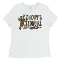 White daddy's girl Ladies Tee - SublimationCraftShop