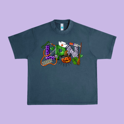 Halloween Lpn Licensed Practical Nurse Urban Heavy Tee Designed By Lillyallendesigns