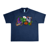 Navy Halloween LPN Licensed Practical Nurse Urban Heavy Tee - LillyAllenDesigns