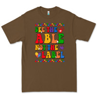 Cacao see the able not the label Premium Tee - CowhideDigitalArt