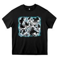 Black cowhide glitter leather background Heavy Core Tee - RanaPortraitStore