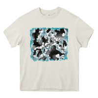 Cream cowhide glitter leather background Heavy Core Tee - RanaPortraitStore