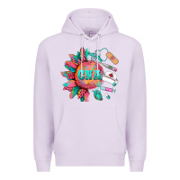 Lilac western certified nurse asistant  medical instruments Premium Hoodie - BarkalooDesign