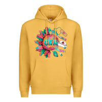 Mustard western certified nurse asistant  medical instruments Premium Hoodie - BarkalooDesign