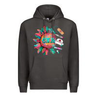 Smoke western certified nurse asistant  medical instruments Premium Hoodie - BarkalooDesign
