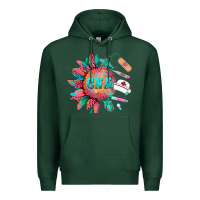 Sports Green western certified nurse asistant  medical instruments Premium Hoodie - BarkalooDesign