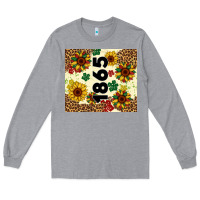Heather Grey juneteenth 1865 sunflowers Long Sleeve Tee - Artiststas