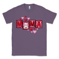 Lavender Mother's Day mama hearts Classic Tee - FaDigitalArtStudio