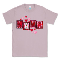 Lilac Mother's Day mama hearts Classic Tee - FaDigitalArtStudio