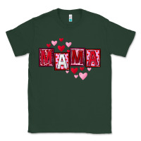 Sports Green Mother's Day mama hearts Classic Tee - FaDigitalArtStudio
