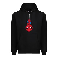 Black the spider kids cartoon Premium Hoodie - linhVisuals