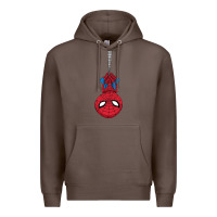 Coffee the spider kids cartoon Premium Hoodie - linhVisuals