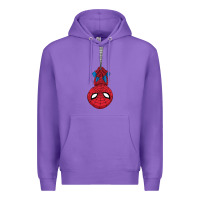 Purple the spider kids cartoon Premium Hoodie - linhVisuals