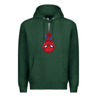Sports Green the spider kids cartoon Premium Hoodie - linhVisuals
