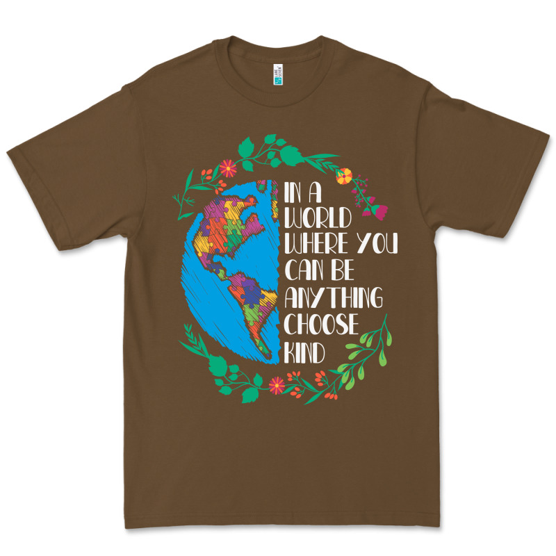 Autism Awareness Kindness Puzzle Earth Premium Tee by CowhideDigitalArt | Teevron