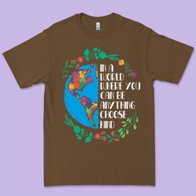 Autism Awareness Kindness Puzzle Earth Premium Tee Designed By Cowhidedigitalart