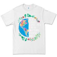 White Autism Awareness Kindness Puzzle Earth Premium Tee - CowhideDigitalArt