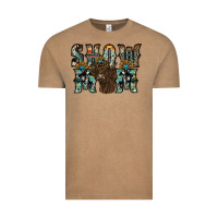 Vintage Coffee show mom highland cow Vintage Tee - SublimationCraftShop