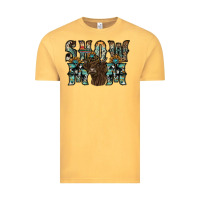 Vintage Mustard show mom highland cow Vintage Tee - SublimationCraftShop