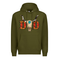 Army Green christmas dad (1) Premium Hoodie - RanaPortraitStore