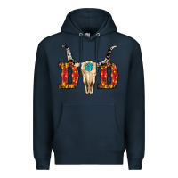 Navy christmas dad (1) Premium Hoodie - RanaPortraitStore