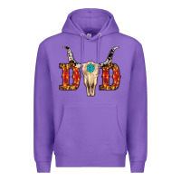 Purple christmas dad (1) Premium Hoodie - RanaPortraitStore