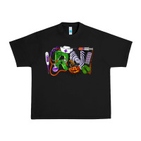 Black Halloween RN Registered Nurse Urban Heavy Tee - LillyAllenDesigns