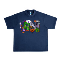 Navy Halloween RN Registered Nurse Urban Heavy Tee - LillyAllenDesigns